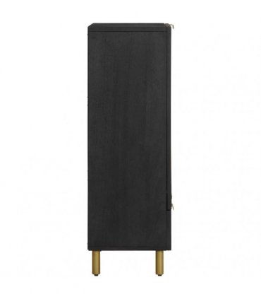 vidaXL Highboard Black 60x33x100 cm Engineered Wood