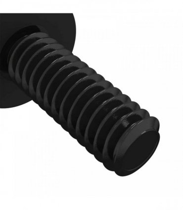 vidaXL Standoff Screw 4865 pcs Black M4 Rubber and Steel
