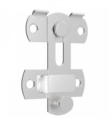 vidaXL Door Latch 423 pcs Silver 70 x 8 mm Steel