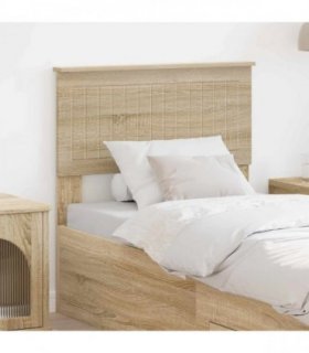 vidaXL Headboard Sonoma Oak Engineered wood
