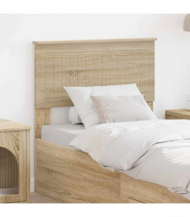 vidaXL Headboard Sonoma Oak Engineered wood