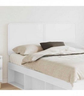 vidaXL Headboard White Engineered wood