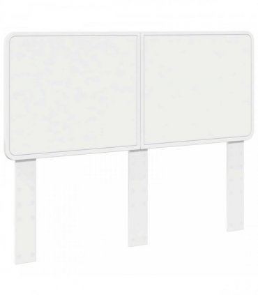 vidaXL Headboard White Engineered wood