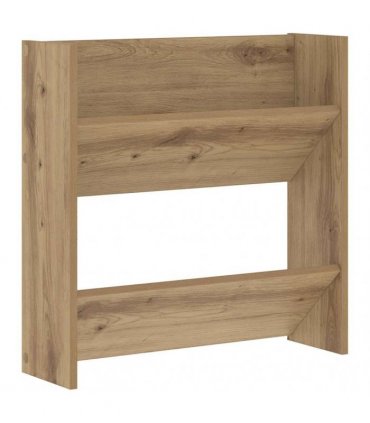 vidaXL Shoe Cabinet 2 pcs Artisan Oak 60 x 18 x 60 cm Engineered Wood