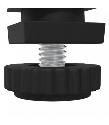 vidaXL Furniture Levelers Adjustable 1895 pcs Black PP