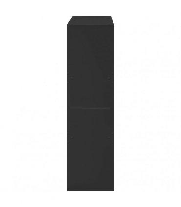 vidaXL Book Cabinet/Room Divider Black 100x33x115 cm