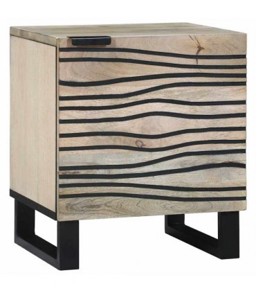 vidaXL Bedside Cabinet White 40 x 33 x 46 cm Engineered Wood