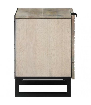 vidaXL Bedside Cabinet White 40 x 33 x 46 cm Engineered Wood