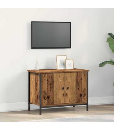 vidaXL TV Cabinet Old Wood 60 x 35 x 45 cm Engineered Wood
