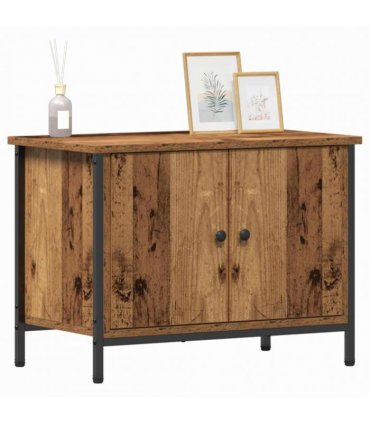 vidaXL TV Cabinet Old Wood 60 x 35 x 45 cm Engineered Wood