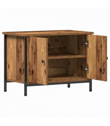 vidaXL TV Cabinet Old Wood 60 x 35 x 45 cm Engineered Wood