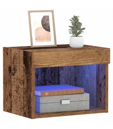 vidaXL TV Cabinet Set Old Wood 40 x 30 x 30 cm Engineered Wood
