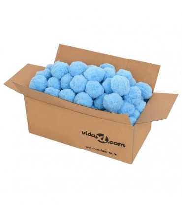 vidaXL Anti Bacteria Pool Filter Ball Blue 700 g Polyethylene