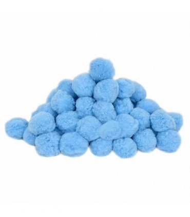 vidaXL Anti Bacteria Pool Filter Ball Blue 700 g Polyethylene