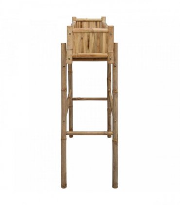vidaXL Garden Planter with Holder Natural 100 x 38 x 114 cm Bamboo