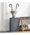 vidaXL Rain Umbrella Stand Anthracite 28 x 12 x 41 cm Steel
