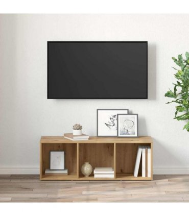 vidaXL TV Cabinet Set Brown 72 x 35 x 37 cm Engineered Wood