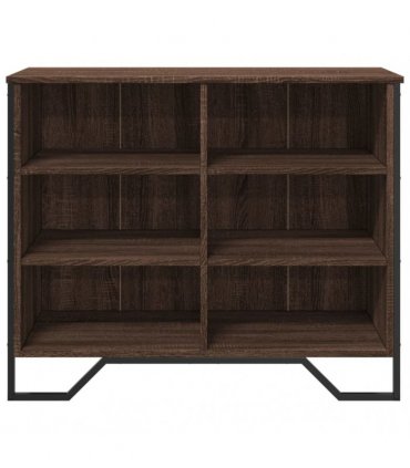 vidaXL Sideboard Brown Oak 91x35.5x74.5 cm Engineered Wood
