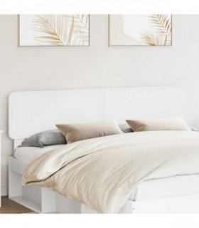 vidaXL Headboard White Engineered wood