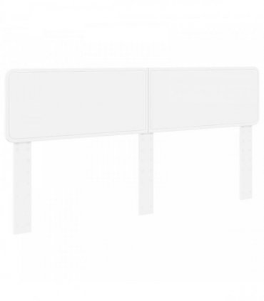 vidaXL Headboard White Engineered wood