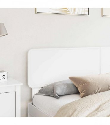 vidaXL Headboard White Engineered wood