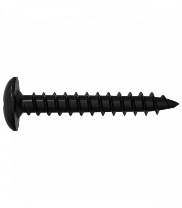 vidaXL Self Tapping Nail 9000 pcs Black Steel