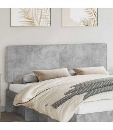 vidaXL Headboard Concrete Grey Engineered wood