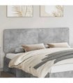 vidaXL Headboard Concrete Grey Engineered wood