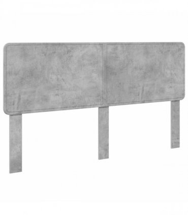 vidaXL Headboard Concrete Grey Engineered wood