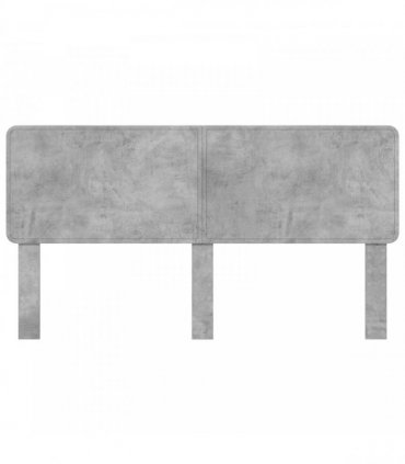 vidaXL Headboard Concrete Grey Engineered wood