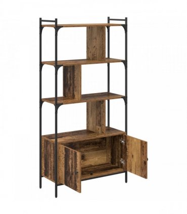 vidaXL Bookcase 76.5 x 30 x 154.5 cm Engineered Wood