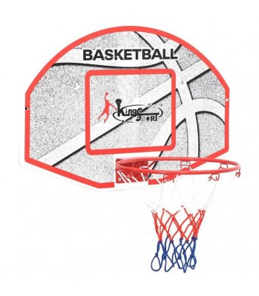 vidaXL Five Piece Wall Mounted Basketball Backboard Set 66x44.5 cm