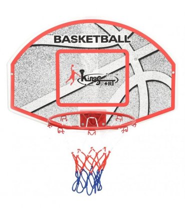 vidaXL Five Piece Wall Mounted Basketball Backboard Set 66x44.5 cm