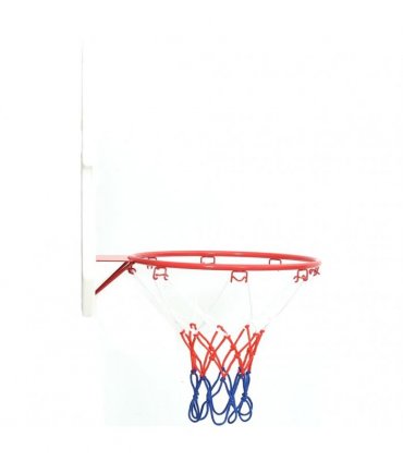 vidaXL Five Piece Wall Mounted Basketball Backboard Set 66x44.5 cm