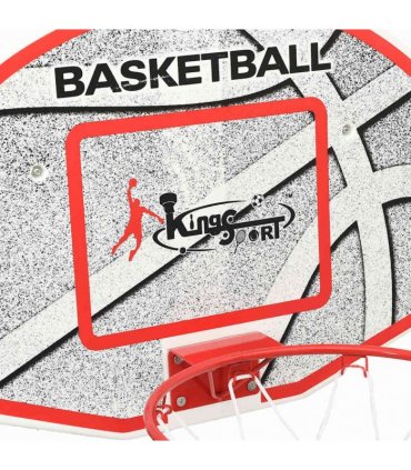 vidaXL Five Piece Wall Mounted Basketball Backboard Set 66x44.5 cm