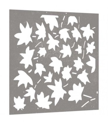 vidaXL Garden Wall Decoration 55x55 cm Corten Steel Maple Leaf Design