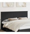 vidaXL Headboard Black Oak 100 cm Engineered Wood
