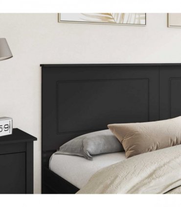 vidaXL Headboard Black Oak 100 cm Engineered Wood