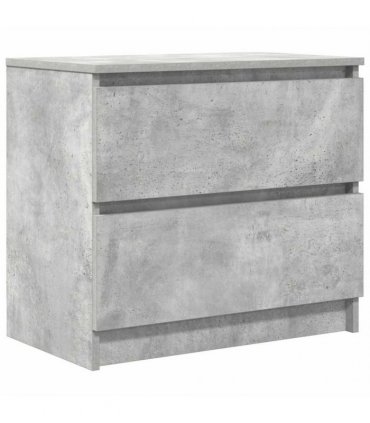 vidaXL TV Cabinet Concrete Grey 60x35x54 cm Engineered Wood