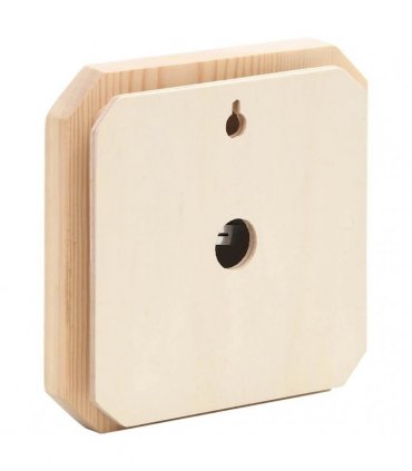 vidaXL 2 in 1 Sauna Hygrothermograph and Sand Timer Set Solid Wood Pine