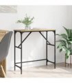 vidaXL Console Table Artisan Oak 75 x 32 x 75 cm Engineered Wood