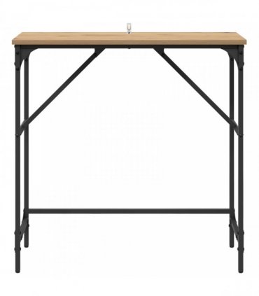 vidaXL Console Table Artisan Oak 75 x 32 x 75 cm Engineered Wood