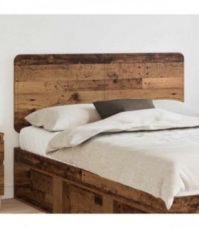 vidaXL Headboard Old Wood Engineered wood