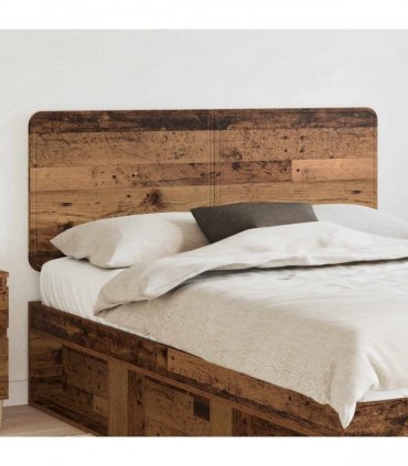 vidaXL Headboard Old Wood Engineered wood