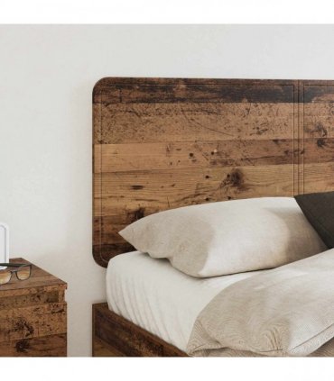 vidaXL Headboard Old Wood Engineered wood