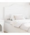 vidaXL Headboard White Engineered wood