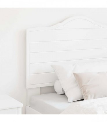 vidaXL Headboard White Engineered wood