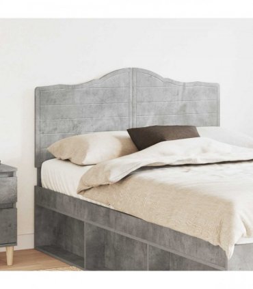 vidaXL Headboard Concrete Grey Engineered wood