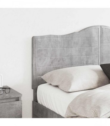 vidaXL Headboard Concrete Grey Engineered wood