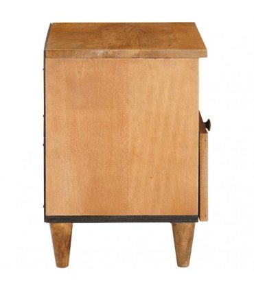 vidaXL Bedside Cabinet Light Brown 40 x 33 x 46 cm Engineered Wood